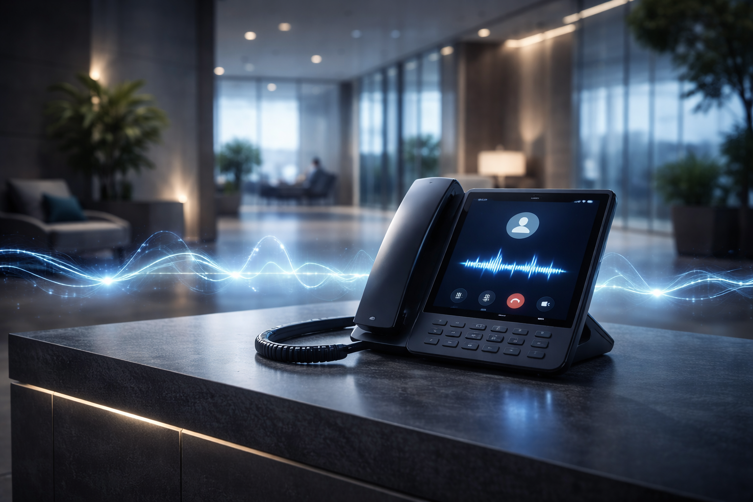 Lune Call için telefon karşılama deneyimi